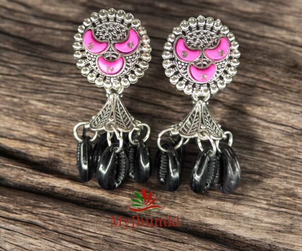 Oxidised Jhumka Earring For Women